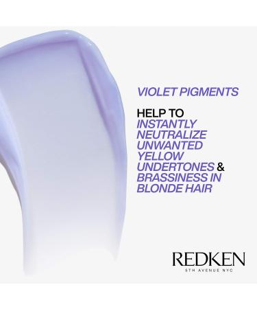 REDKEN Blondage Purple Shampoo & Conditioner Set | Hair Toner for Blonde & Color Treated Hair | Neutralizes Brassy Tones | Citric Acid Formula | 10.1 Fl. Oz (Pack of 2) - Buy Online on GoSupps.com