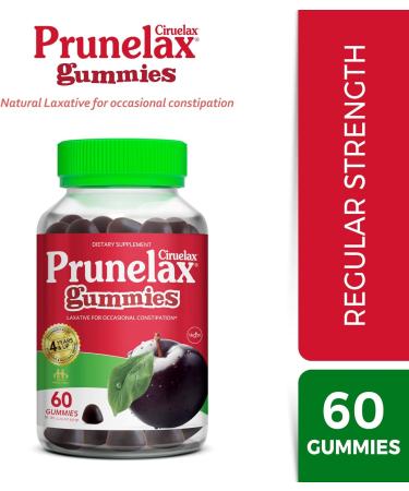 Prunelax Gummies Red 5.29oz - Natural Digestive Support | Buy Online - Buy Online on GoSupps.com