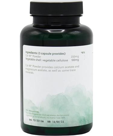 Cal-M Capsules | Calcium & Magnesium with Cider Vinegar | 120 Vegan Capsules | G&G Vitamins - Buy Online on GoSupps.com