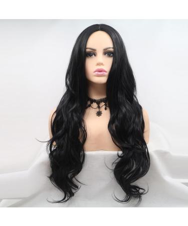 Buy xiweiya 26inch Black Lace Front Wig - 13x3 Body Wavy Heat Resistant Natural Hairline 150% Density - International Shipping Available - Buy Online on GoSupps.com