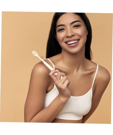 Mikinona Eco Toothbrush Set - 3 Sustainable Charcoal Toothbrushes for Gentle Travel Tooth Cleaning - Buy Online on GoSupps.com