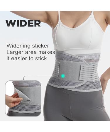 NGCG Adjustable Waist Support Belt for Postpartum Recovery & Sports - Lumbar Support for Lower Back in Black - Buy Online on GoSupps.com