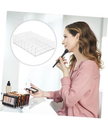 BIUDECO Cosmetic Storage Box Liquid Eye Shadow Eyeshadow Storage Acrylic Eyeshadow Lip Gloss Plastic Dog Transparent 17x12.5cm - Buy Online on GoSupps.com