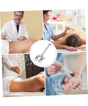 Beavorty Facial Tools Set - Portable Moxa-Klemme & T-Tool for Skin Care | Stainless Steel Burner 16x6.5cm - Buy Online on GoSupps.com