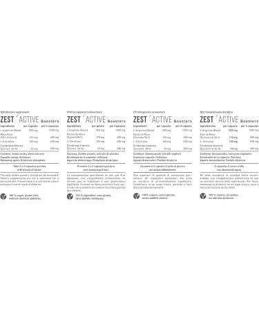 ZestActive L-Arginine Base Maca & L-Citrulline Capsules | Zestonics - Best Maca + Arginine Comparison Winner 2021 at Arginin.de - Buy Online on GoSupps.com