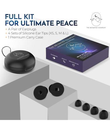 Sleep Ear Plugs | Noise Reduction 33dB | Comfortable Silicone Design for Restful Nights - Buy Online on GoSupps.com