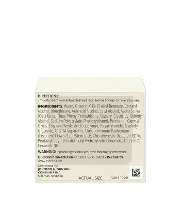 Aveeno Calm + Restore Redness Relief Moisturizing Cream 1.7 oz - Fragrance-Free for Sensitive Skin - Buy Online on GoSupps.com