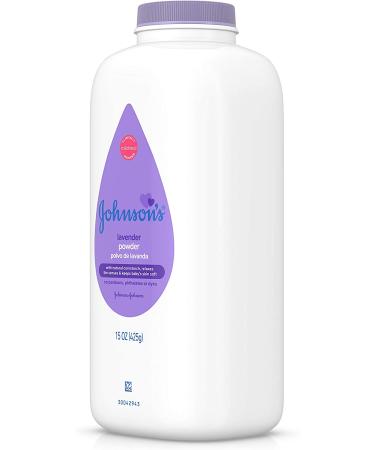 Johnson's Lavender Baby Powder - Gentle Cornstarch Formula, Hypoallergenic, Paraben-Free - 15 oz (Pack of 6) - Buy Online on GoSupps.com