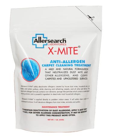 Allersearch X-Mite Dry Powder Carpet Cleaner