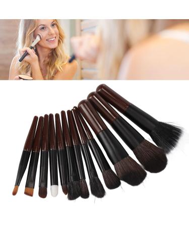 Premium Makeup Brush Set Soft Angled Design with Large & Small Fibre Brushes for Eyes & Eyebrows | International Shipping Available - Buy Online on GoSupps.com