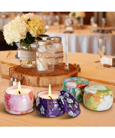 La Bellef e Fragrance Candles Set - Vegan Soy Wax Aromatherapy Gift for Mama Birthdays Weddings & More | Set of 4: Lavender Whistle Rose Cinnamon Apple - Buy Online on GoSupps.com