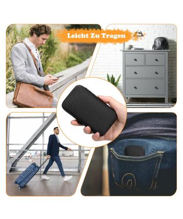 Barley Direct Manicure & Pedicure Set - 24 Professional Nail Care Tools Stainless Steel & Black Leather for Travel - Buy Online on GoSupps.com