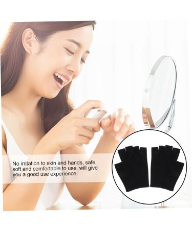 minkissy 2 Pairs Half Finger Moisturizing Gloves Winter Texting Gloves Moisturizing Repair Gloves Fingerless Gloves Fingerless Moisturizing Gloves Apparel Plant Essential Oil Miss Simple - Buy Online on GoSupps.com