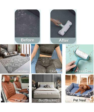 SOPHRAY Pet Hair Remover Roller Kit - Grooming Gloves, Lint Roller, Fuzz Brush for Dog and Cat Fur Removal - Reusable Tool Set for Couch, Clothes, and More - Buy Online on GoSupps.com