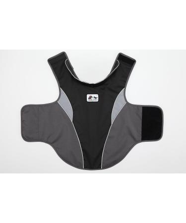 RC Gearpro Waterproof Fleece Winter Coat for Small Medium Dogs - Reflective Stripes Cold Weather Pet Vest (S Black) - Buy Online on GoSupps.com