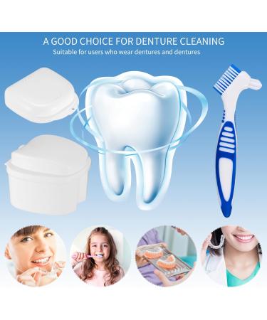 4 STK Denture Picking Box | Immersion Container for Prostheses Storage & Cleaning Tools - International Shipping Available - Buy Online on GoSupps.com