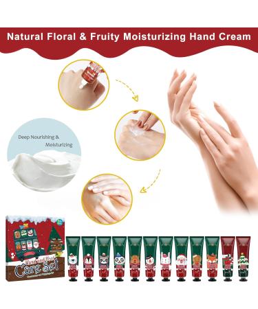 Hand Creams 10+2 Hand Creams Christmas Gift Woman Advent Calendar Hand Cream Gift Set Repairing Moisturizing Hand Cream Gift Christmas Gift - Buy Online on GoSupps.com