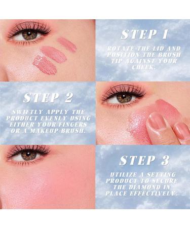  G n rique Liquid Blush Fluid Blush for Cheeks Long-Lasting Blush | Liquid Blusher Shimmer Red Stick Light Misty Naturally - Skulpta - Look For Beauty-faire -up - Buy Online on GoSupps.com