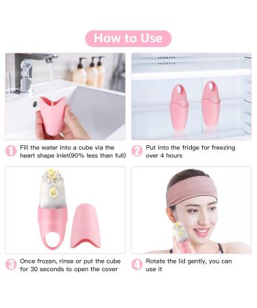 AKARY Ice Roller for Puffiness & Dark Circles | Facial Beauty Tool & Gua Sha Massage | Silicone Ice Mold | Skin Care Essential - Buy Online on GoSupps.com