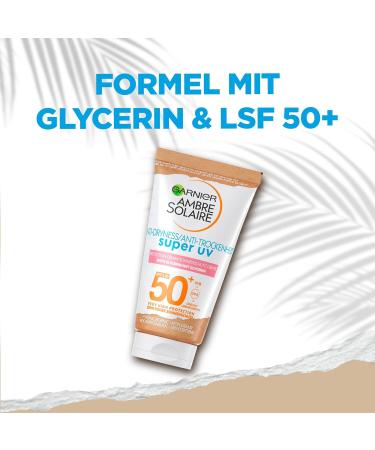 Garnier Sensitive Expert + Sunscreen SPF 50 - Waterproof Sun Protection for Sensitive Skin | 50ml - Buy Online on GoSupps.com