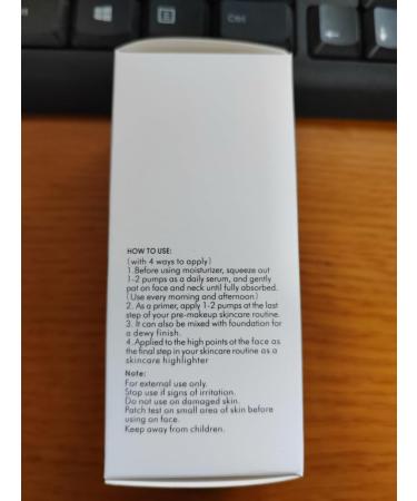 Watermelon Niacinamide Serum Moisturizing Facial Serum Lightweight Facial Serum & Makeup Primer Liquid Highlighter 50ML - Buy Online on GoSupps.com