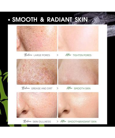 Peel Off Face Masks Blackhead Remover Mask Bamboo Charcoal Face Masks Skincare Peel Off Dead Sea Face Mask for Dirt Acne Pores Shrinking Deep Cleansing Purifying Skin - Buy Online on GoSupps.com