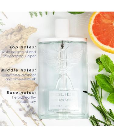 Police Contemporary Fragrance for Men - Woody Scent - Opens with Bergamot and Juniper Blended with Lavender Musk and Rosemary - for Distinctive Modern Gentlemen - 3.4 oz EDT Spray - Buy Online on GoSupps.com