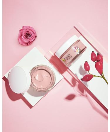  Garnier Garnier Rosy Glow 3-in-1 Face Cream for tired dull skin for a youthful glow care and firmness with organic rosehip oil and vitamin C 50 ml - Buy Online on GoSupps.com