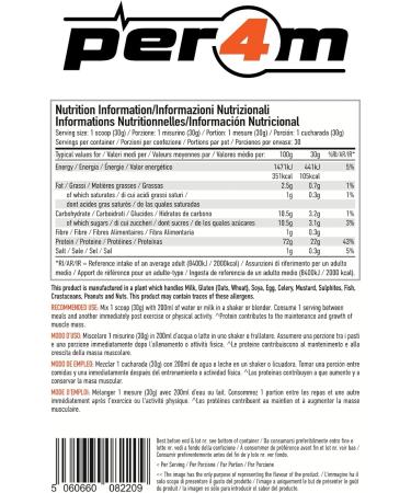  per4m Per4m Whey Protein Vanilla Cream 900g - Buy Online on GoSupps.com