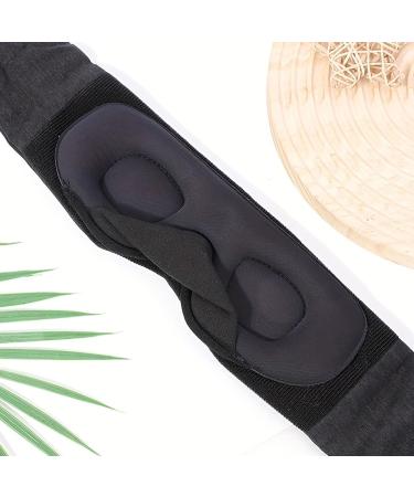 3D Contoured Eye Patch Memory Cotton Light Blocking Sleeping Eye Pad with Storage Bag for Yoga Meditation - Buy Online on GoSupps.com