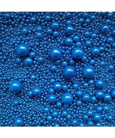 Buy Edible Blue Pearl Sweets 120g - Perfect for Birthdays Weddings Halloween Thanksgiving & Christmas - Decorative Sprinkles for Cakes Cupcakes & Dim Sum - Buy Online on GoSupps.com
