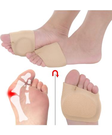 SIBBA Mittelfu -Pads | Orthopedic Insole Bandage | Breathable Beige Toe Correction | Pain Relief Foot Pillow for Men & Women - XL Size - Buy Online on GoSupps.com