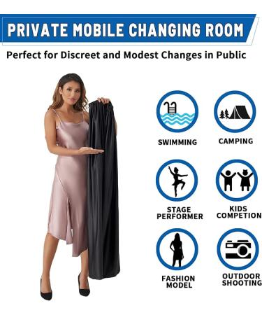 Portable Changing Room Tent - Instant Privacy Cover for Beach  Car  Boat - 1.2M Length - Buy Online on GoSupps.com