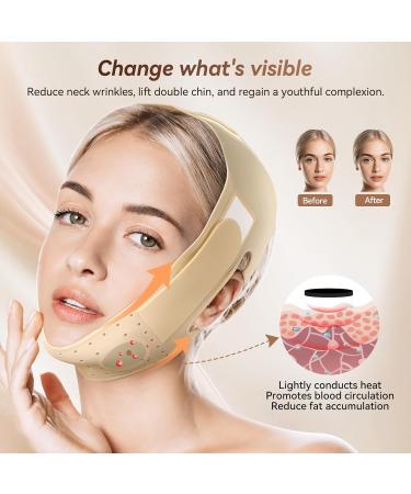 Reusable V Line Face Strap - Soft Silicone Chin Strap for Women (23-27 Inches Skin Tone) - Boost Your Jawline - Buy Online on GoSupps.com