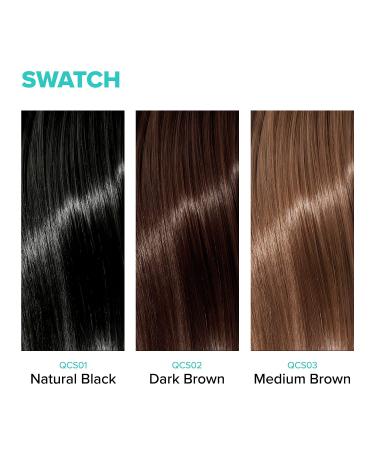 Kiss Quick Cover Root Touch Up Hair Shadow in Natural Black - Instantly Conceal Roots - Easy Application - Long-Lasting Results - Buy Online on GoSupps.com