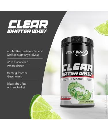 Best Body Nutrition Clear Water Whey (450g) Lime & Mint - Buy Online on GoSupps.com