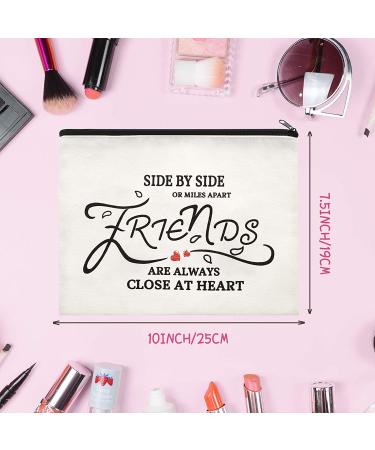 Good Friends Presents Cosmetic Bags - 6 Piece Makeup Set for Women - Portable Toiletry Holders for Makeup Travel - Retirement, Birthday, Anniversary Gift (Classic Style) - Buy Online on GoSupps.com