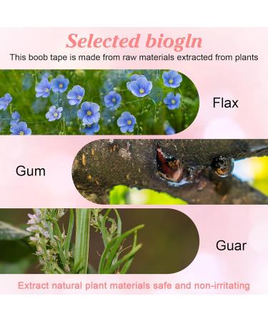 Skin-Friendly & Waterproof Boob Tape for Breast Lift - Beige | Perfect for Large Breasts - Buy Online on GoSupps.com