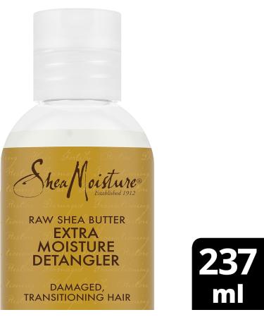 Shea Moisture Raw Shea Butter Extra Moisture Detangler 237ml - Silicone & Sulphate Free for Damaged Transitioning Hair - Buy Online on GoSupps.com
