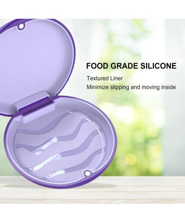 Shop Dnom Dose: Premium Braces Box Clip Box & Denture Storage Solutions - Aligner Chewies & Tools in Purple - Buy Online on GoSupps.com