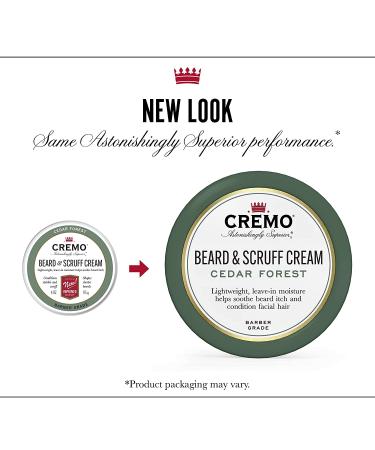 Cremo One-For-All Beard & Scruff Cream - Forest Blend 4 oz | Nourish & Style Your Beard - Buy Online on GoSupps.com