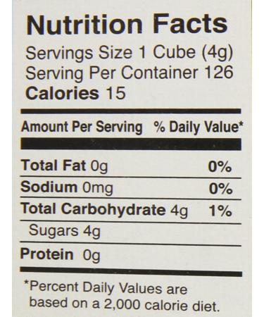 Domino Premium Pure Cane Sugar Cubes Dots - 1lb Box (Pack of 1) - Buy Online on GoSupps.com