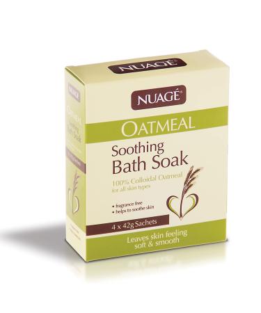 NuageOatmeal Soothing Bath Soak For Baby Itchy Dry Or Sensitive Skin Relief - 4 X 42G Sachets Pack Of 1