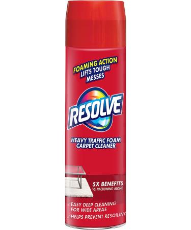 Resolve High Traffic Carpet Foam 22 oz Can - Cleans, Freshens, Softens & Removes Stains - Pack of 4 - Buy Online on GoSupps.com