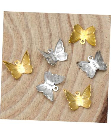 FOMIYES 200 Pcs Tiara Hairpin Accessories Hair Elastics Pendant Iron Accessories Headgear Headband Tassel 1.2*1*0.8cm As Shown - Buy Online on GoSupps.com