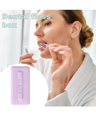 Buy Generic Dental Floss Case - Portable Double-Sided Automatic Magnetic Flosser | Travel Dispenser & Hygienic Transparent Container for 10 Picks - Ship Worldwide - Buy Online on GoSupps.com