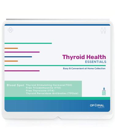 Optimal Thyroid - at Home Thyroid Function Test Kit for Women and Men