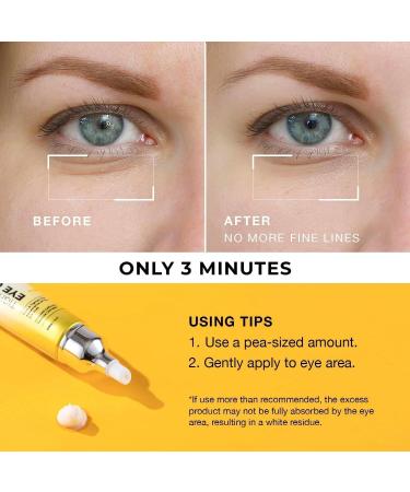 DERPHEA 2-Pack Instant Eye Tightener Cream: Temporary Under Eye Depuffing Treatment for Bags - Buy Online on GoSupps.com