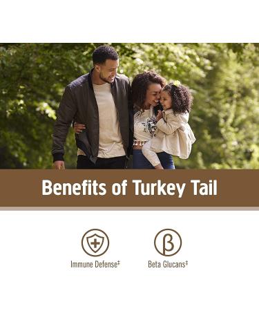 Om Turkey Tail Mushroom 667mg 75 capsules - Buy Online on GoSupps.com