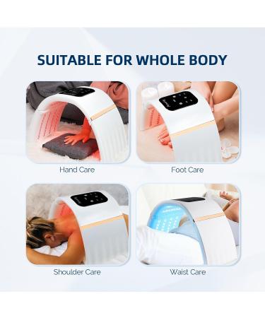 foreverLily 7 Color LED Face Light Therapy Mask PDT Portable Photon Therapy Mask Skin Rejuvenation LED Mask Skin Tightening Facial Mask for Blackhead Spot Redness Wrinkle Anti-aging - Buy Online on GoSupps.com
